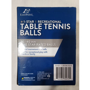 Eastpoint table tennis ball 36 count